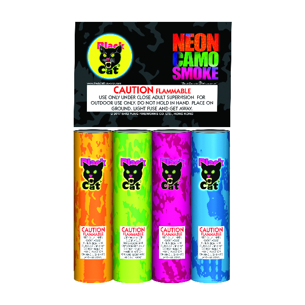 Neon Camo Smoke